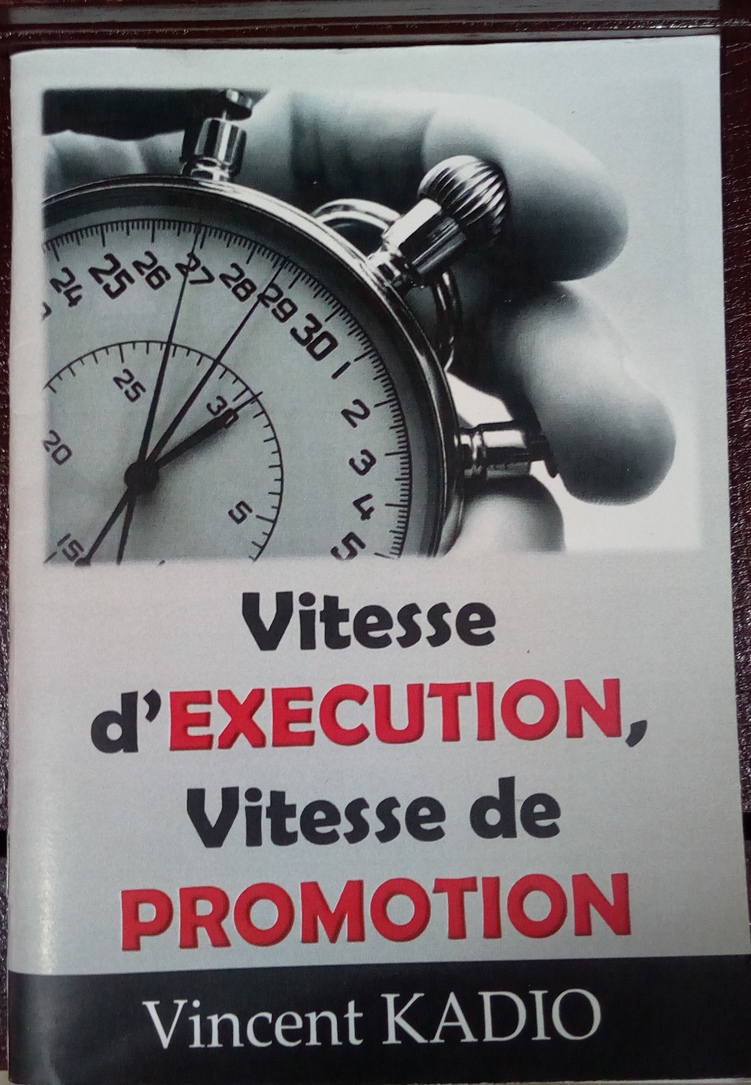 Vitesse d’exécution vitesse de promotion Vitesse d’exécution vitesse de promotion